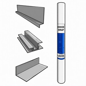 BUILDING WRAPS AND FLASHING